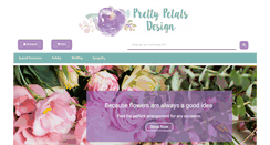 Desktop Screenshot of prettypetalsdesign.com
